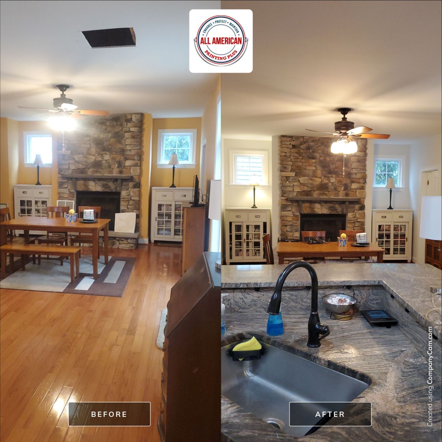 Interior Painting & Carpentry Transformation in Brambleton, VA